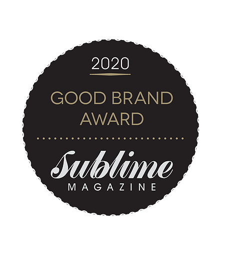 We've won at the Sublime Good Brand Awards 2020
