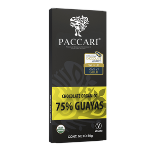 Organic Chocolate Bar Guayas 75%